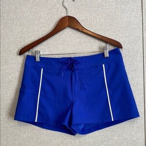 Jag Jeans Blue Swim Shorts with White Trim